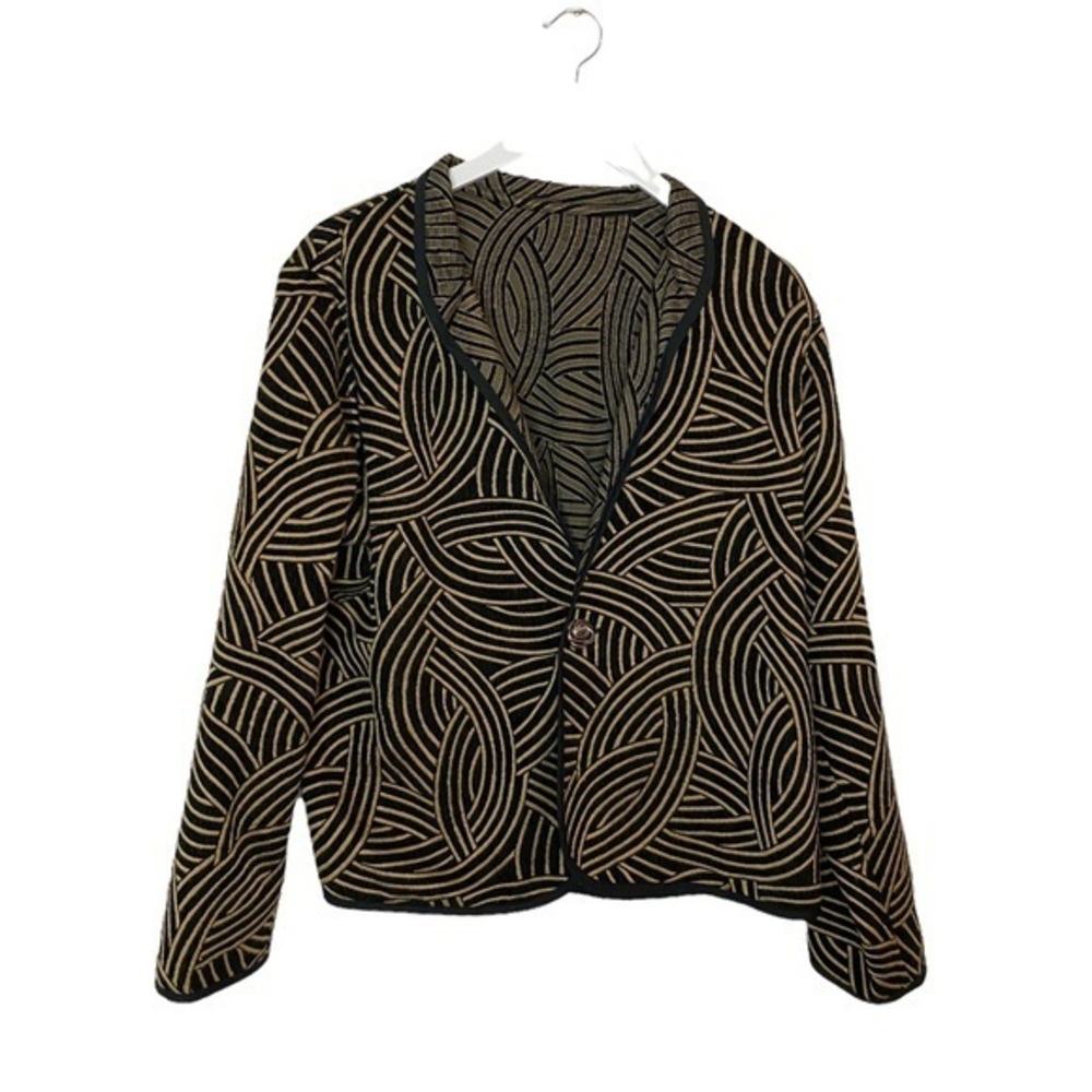 Trimdin Collection Embroidered Jacket Size XL
